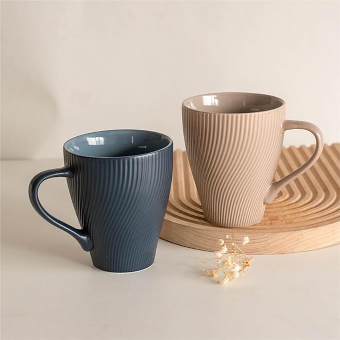 Elegant Ceramic Mugs For Tea And Coffee Flat 50% Off