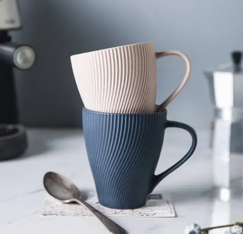 Elegant Ceramic Mugs For Tea And Coffee Flat 50% Off